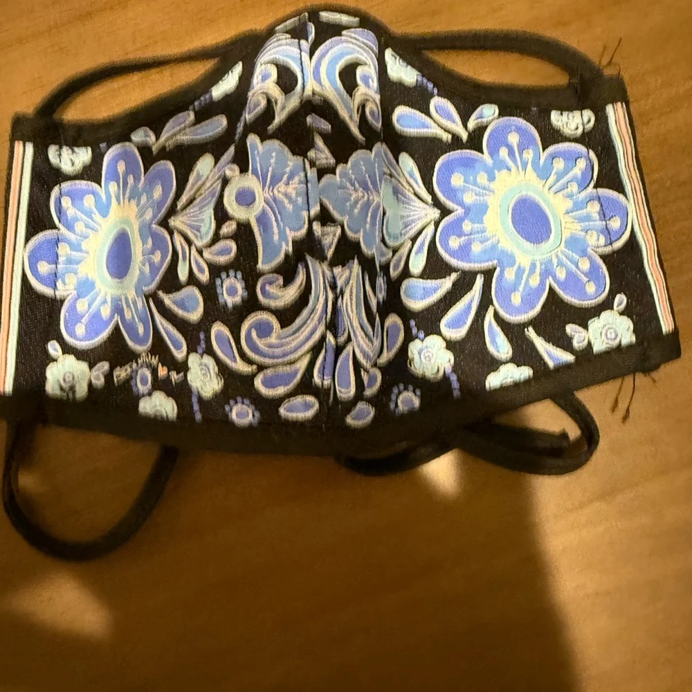 Brighton Floral Pattern Face Mask